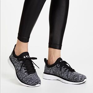 APL women's techloom phantom apl black white melange